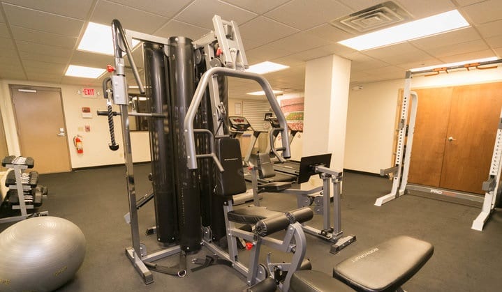 Picture of a machine in the fitness center