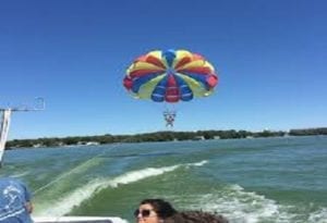 Picture of the Put-in-Bay Parasail